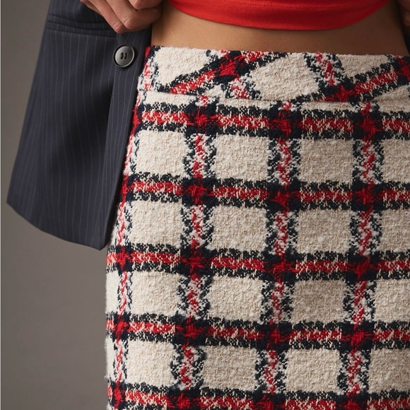 Brand NEW* English Factory Tweed Mini Skirt - Picture 4 of 7